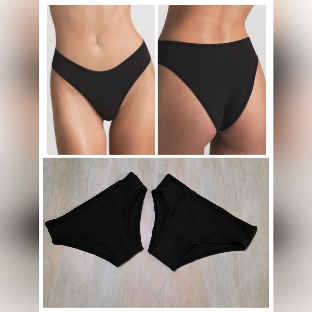 2pcs NWOT SKIMS Fits Everybody Cheeky Brief / XXS/ONYX